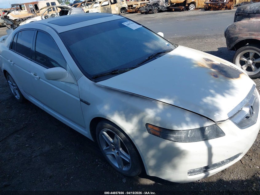 2006 Acura Tl VIN 19UUA66226A066953 IAAI salvage auction — Burn Engine, Salvage (California), sold $100 on 2026-07-21 (photo 1)