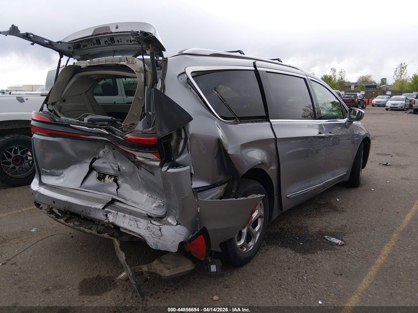 2021 Chrysler Pacifica VIN 2C4RC3GG4MR536884 IAAI salvage auction — FRONT & REAR, Salvage (Colorado), sold $2,950 on 2026-07-12 (photo 4)