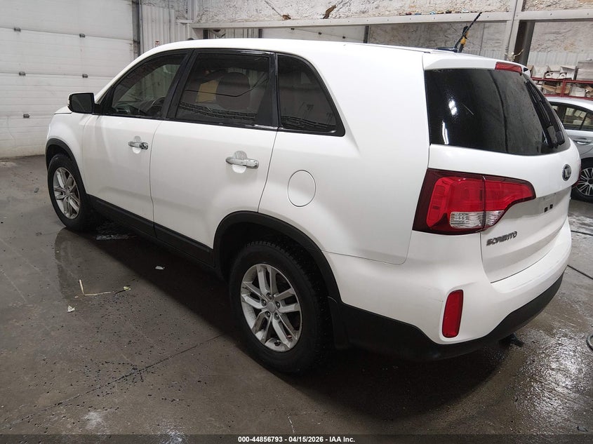 2014 Kia Sorento VIN 5XYKT3A6XEG535682 IAAI salvage auction — THEFT, Original (Alaska), sold $925 on 2026-07-24 (photo 3)