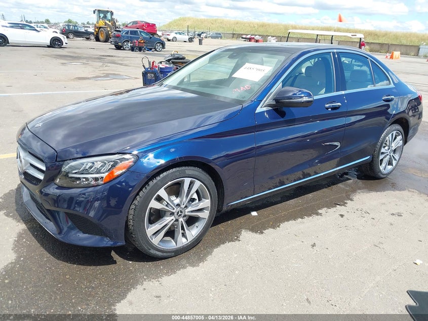2021 Mercedes-benz C-klasse VIN W1KWF8DB5MR649626 IAAI salvage auction — RIGHT FRONT, Salvage (California), sold $9,100 on 2026-07-08 (photo 2)
