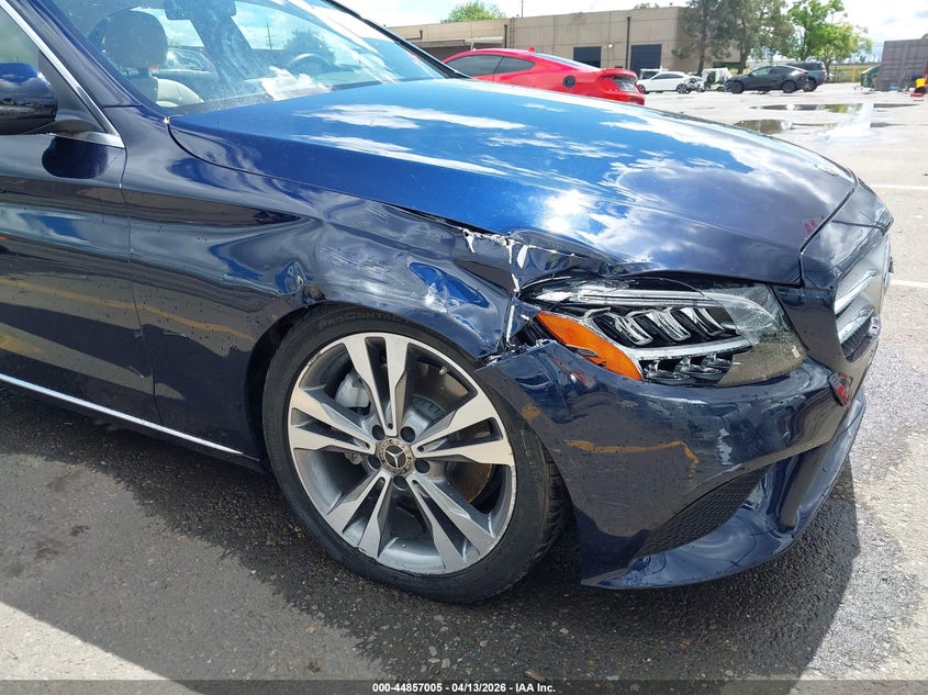 2021 Mercedes-benz C-klasse VIN W1KWF8DB5MR649626 IAAI salvage auction — RIGHT FRONT, Salvage (California), sold $9,100 on 2026-07-08 (photo 6)