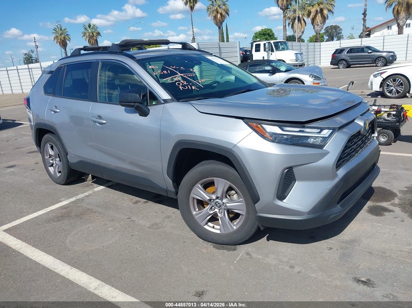 2024 Toyota Rav 4 VIN JTMLWRFV6RD243093 IAAI salvage auction — LEFT REAR, Salvage (California), sold $9,550 on 2026-07-07 (photo 1)