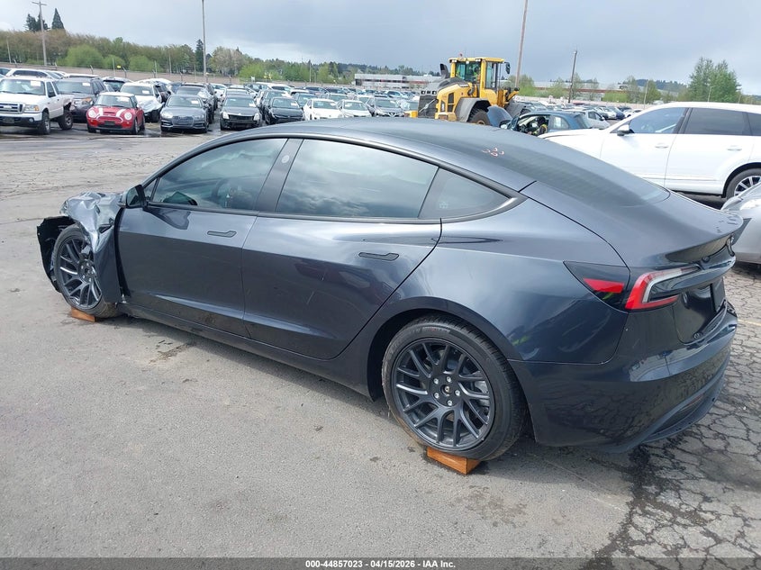 2026 Tesla Model 3 VIN 5YJ3E1EB4TF133722 IAAI salvage auction — FRONT END, Salvage (Oregon), sold $15,200 on 2026-07-09 (photo 3)