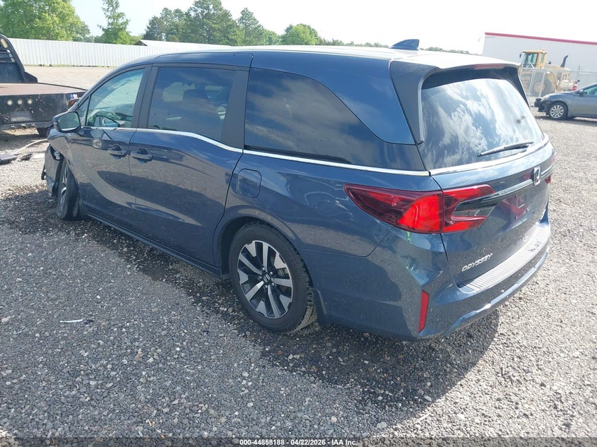 2025 Honda Odyssey VIN 5FNRL6H68SB005915 IAAI salvage auction — LEFT FRONT, Salvage (Louisiana), sold $13,400 on 2026-07-29 (photo 3)
