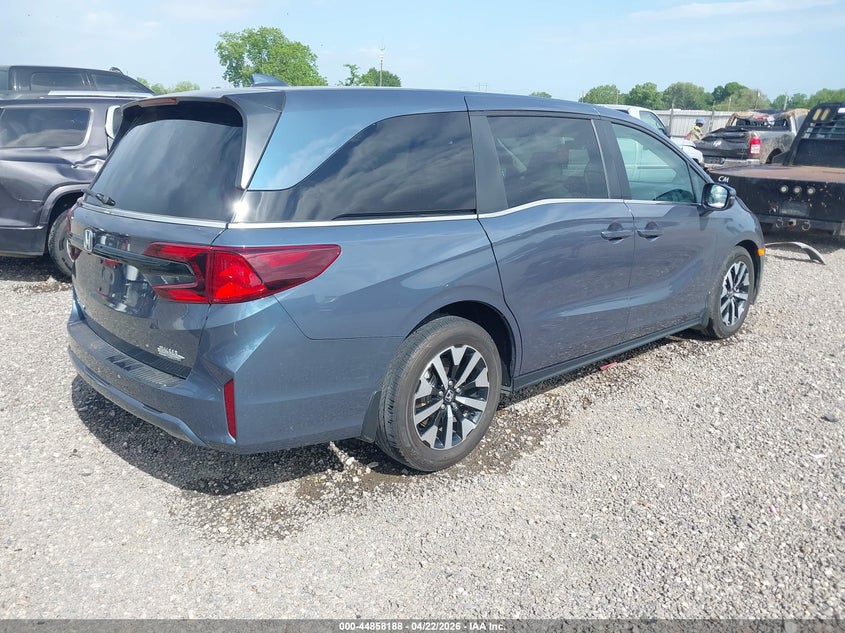 2025 Honda Odyssey VIN 5FNRL6H68SB005915 IAAI salvage auction — LEFT FRONT, Salvage (Louisiana), sold $13,400 on 2026-07-29 (photo 4)