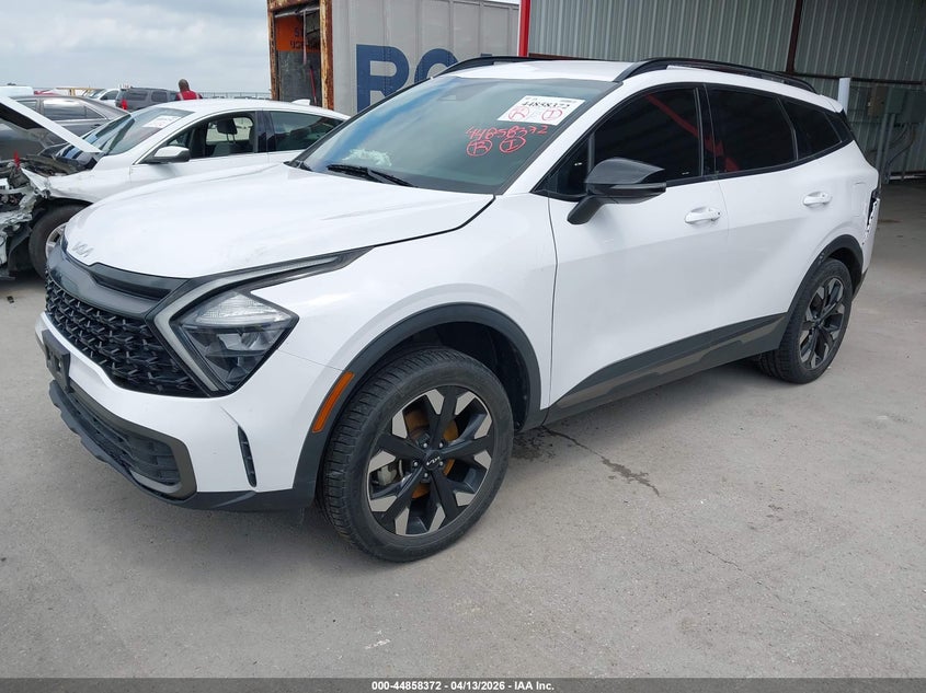 2023 Kia Sportage VIN 5XYK6CAF2PG014563 IAAI salvage auction — REAR END, Wait Title, sold $4,450 on 2026-07-30 (photo 2)