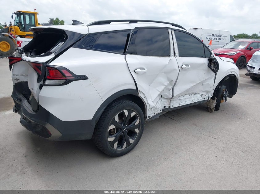 2023 Kia Sportage VIN 5XYK6CAF2PG014563 IAAI salvage auction — REAR END, Wait Title, sold $4,450 on 2026-07-30 (photo 4)