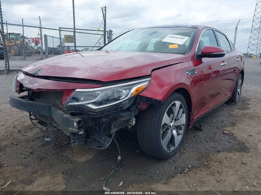 2020 Kia Optima VIN 5XXGT4L3XLG417034 IAAI salvage auction — FRONT END, Salvage (Arkansas), sold $1,800 on 2026-07-29 (photo 2)