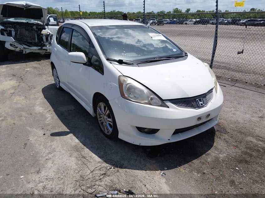 2010 Honda Fit VIN JHMGE8H46AC002677 IAAI salvage auction — THEFT, Clear (Montana), sold $450 on 2026-07-29 (photo 1)