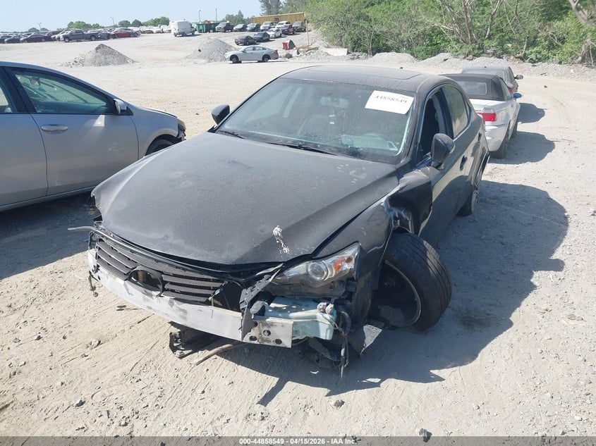 2015 Lexus Is VIN JTHBF1D23F5046277 IAAI salvage auction — ALL OVER, Wait Title, sold $675 on 2026-07-14 (photo 2)