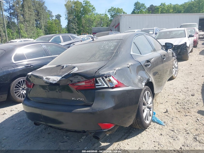 2015 Lexus Is VIN JTHBF1D23F5046277 IAAI salvage auction — ALL OVER, Wait Title, sold $675 on 2026-07-14 (photo 4)