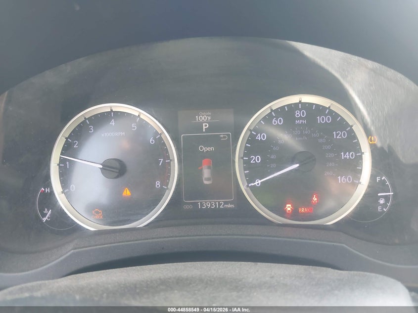 2015 Lexus Is VIN JTHBF1D23F5046277 IAAI salvage auction — ALL OVER, Wait Title, sold $675 on 2026-07-14 (photo 7)