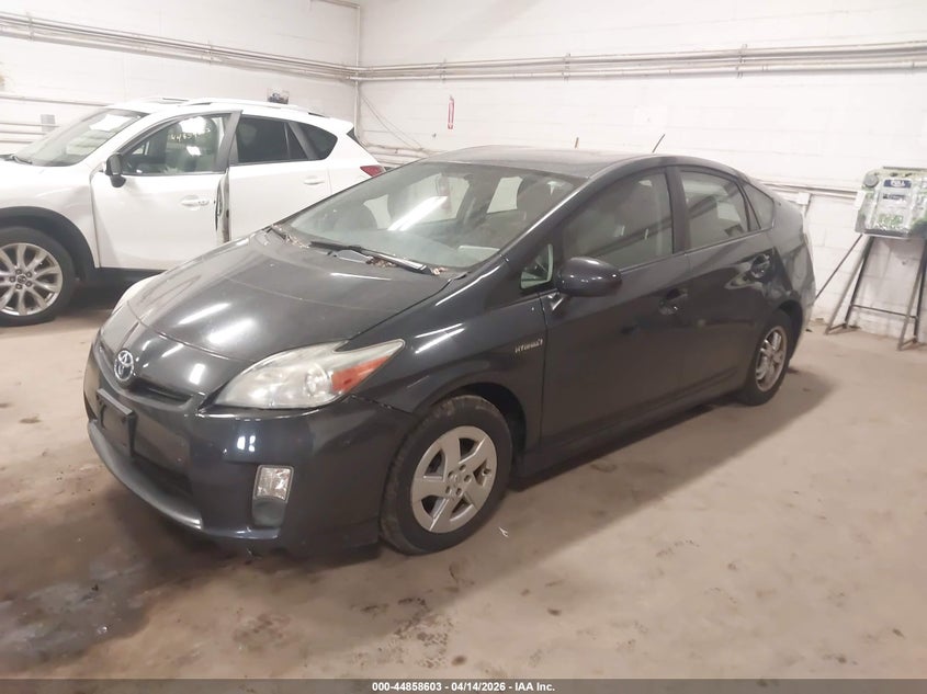 2011 Toyota Prius VIN JTDKN3DUXB0272292 IAAI salvage auction — RIGHT REAR, Salvage (Texas), sold $600 on 2026-07-29 (photo 2)