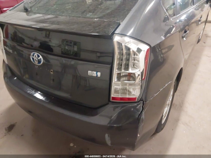 2011 Toyota Prius VIN JTDKN3DUXB0272292 IAAI salvage auction — RIGHT REAR, Salvage (Texas), sold $600 on 2026-07-29 (photo 6)