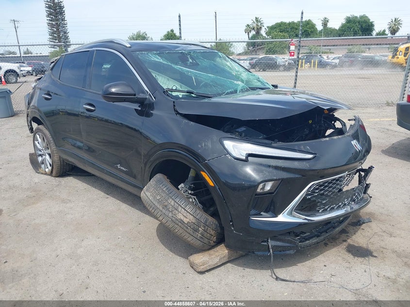 2024 Buick Encore gx VIN KL4AMGSL7RB075315 IAAI salvage auction — ROLLOVER, Wait Title, sold $550 on 2026-07-28 (photo 1)