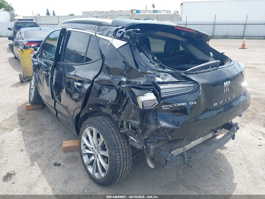 2024 Buick Encore gx VIN KL4AMGSL7RB075315 IAAI salvage auction — ROLLOVER, Wait Title, sold $550 on 2026-07-28 (photo 3)