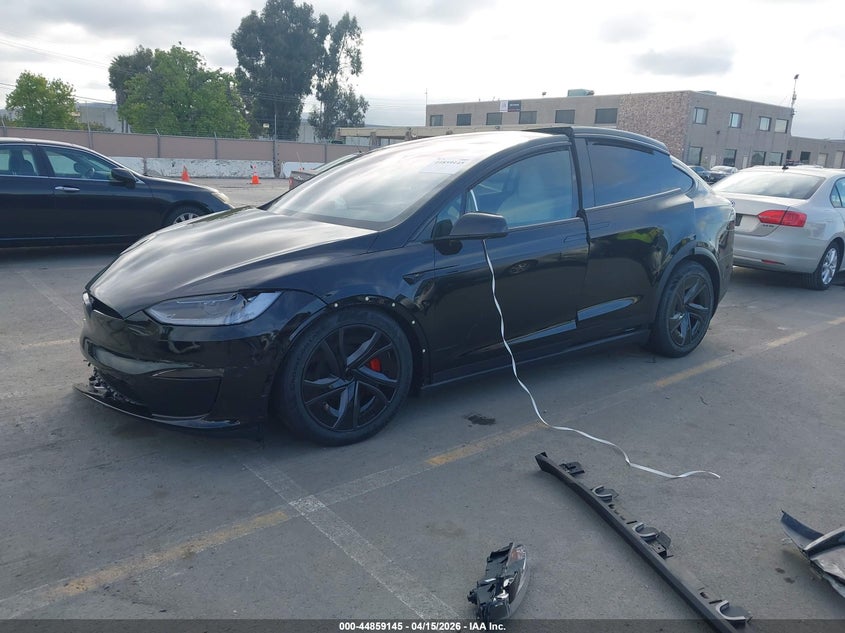 2026 Tesla Model x VIN 7SAXCBE68TF480649 IAAI salvage auction — FRONT END, Wait Title, sold $39,600 on 2026-07-13 (photo 2)