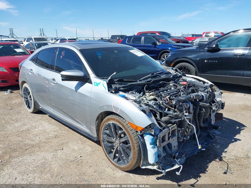 2021 Honda Civic VIN SHHFK7H99MU219836 IAAI salvage auction — FRONT END, Original (Texas), sold $6,100 on 2026-07-14 (photo 1)