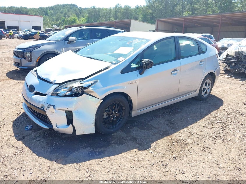 2014 Toyota Prius VIN JTDKN3DU5E0365628 IAAI salvage auction — FRONT END, Salvage (Alabama), sold $1,600 on 2026-07-08 (photo 2)