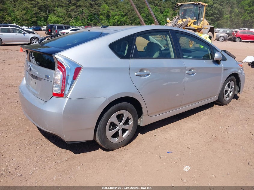 2014 Toyota Prius VIN JTDKN3DU5E0365628 IAAI salvage auction — FRONT END, Salvage (Alabama), sold $1,600 on 2026-07-08 (photo 4)