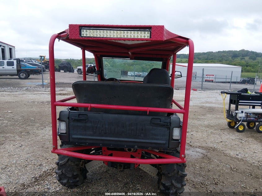 2008 Yamaha Yxr700 VIN 5Y4AK16Y68A004062 IAAI salvage auction — WATER/FLOOD, Clear (Arkansas), sold $375 on 2026-07-29 (photo 6)