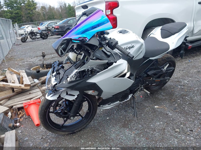 2023 Kawasaki Ex VIN JKAEXKG14PDAL9265 IAAI salvage auction — ALL OVER, Mv-907A (New York), sold $200 on 2026-07-21 (photo 2)