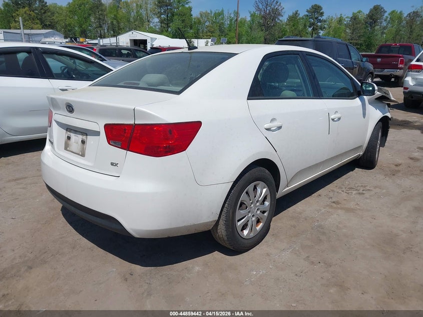 2012 Kia Forte VIN KNAFU4A22C5614221 IAAI salvage auction — FRONT END, Clear (Virginia), sold $350 on 2026-07-24 (photo 4)