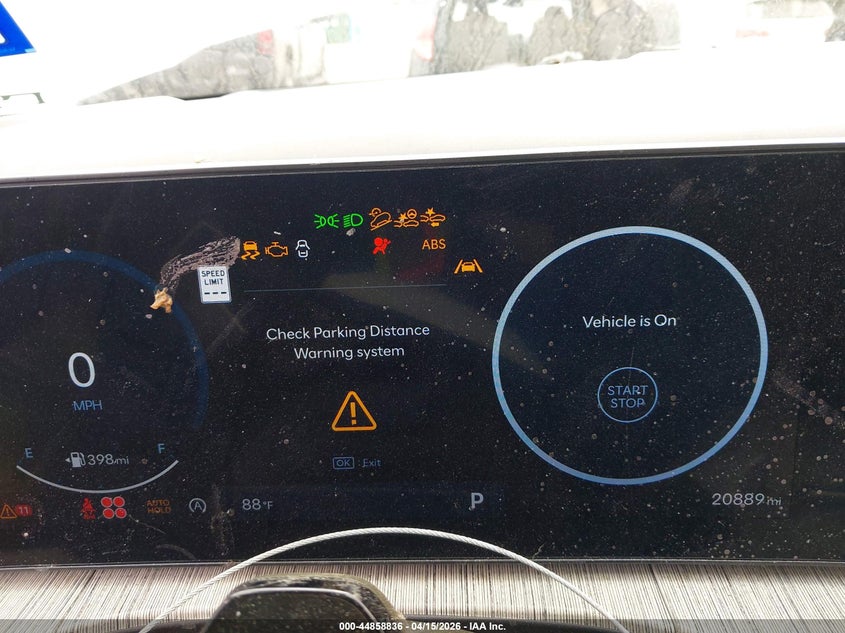 2025 Hyundai Santa fe VIN 5NMP54GL5SH123478 IAAI salvage auction — FRONT END, Salvage Title, sold $11,500 on 2026-07-29 (photo 7)