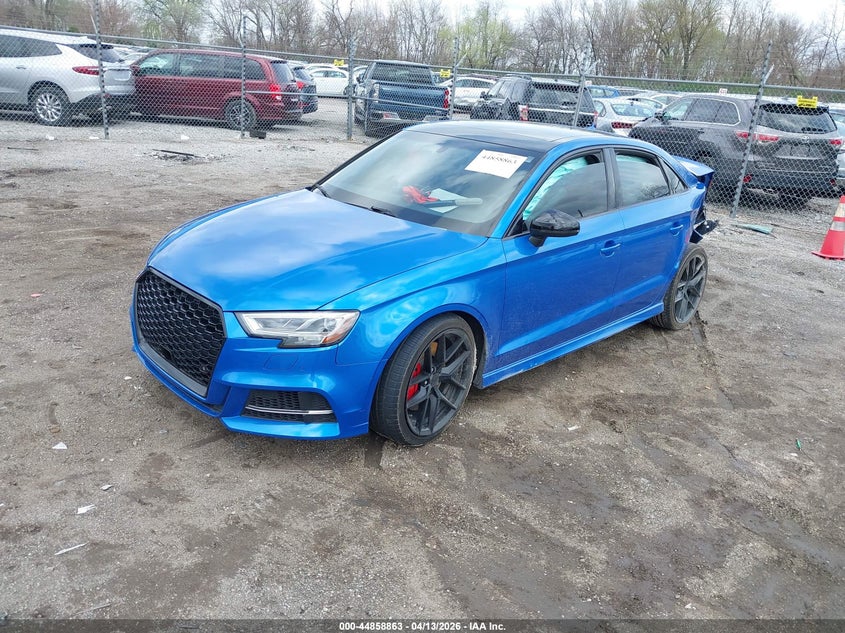 2018 Audi S3 VIN WAUB1GFF9J1026471 IAAI salvage auction — REAR END, Salvage (Iowa), sold $7,350 on 2026-07-13 (photo 2)