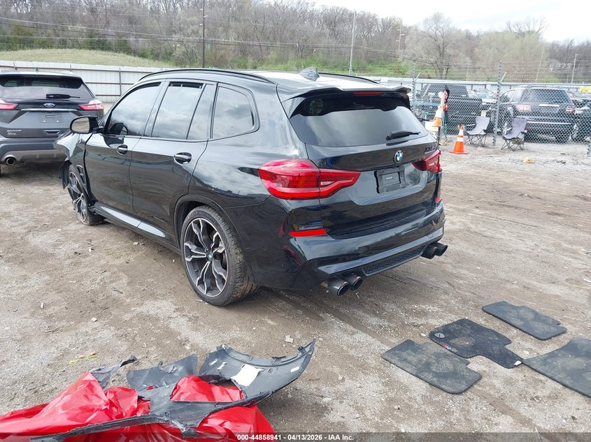 2021 BMW X3 m VIN 5YMTS0C09M9G61136 IAAI salvage auction — FRONT END, Wait Title, sold $9,700 on 2026-07-27 (photo 3)