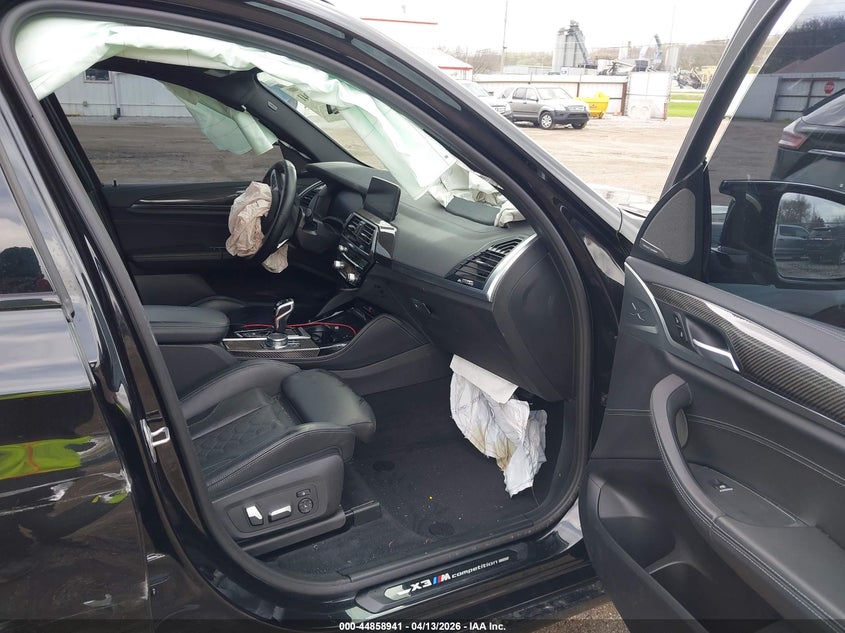 2021 BMW X3 m VIN 5YMTS0C09M9G61136 IAAI salvage auction — FRONT END, Wait Title, sold $9,700 on 2026-07-27 (photo 5)