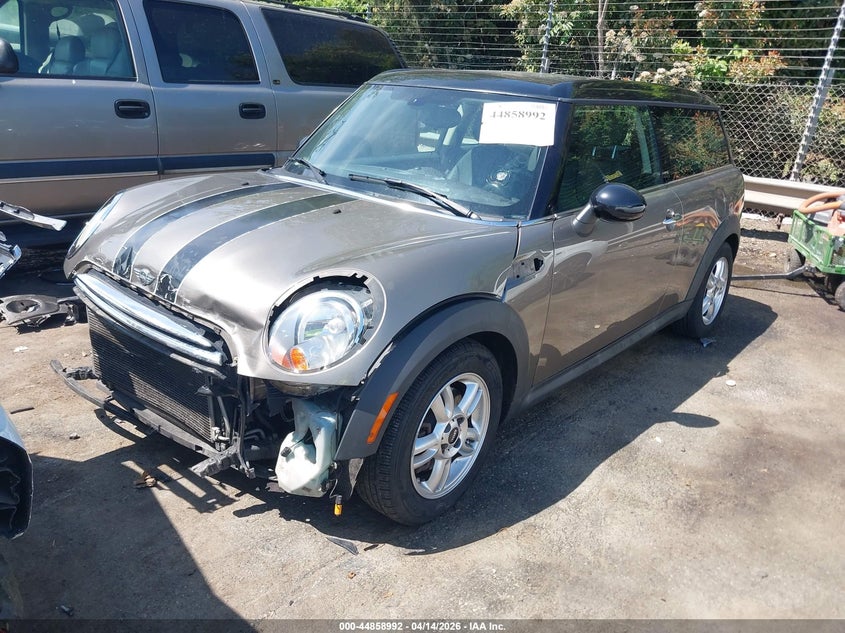 2013 Mini Clubman VIN WMWZF3C58DT571283 IAAI salvage auction — FRONT END, Wait Title, sold $375 on 2026-08-06 (photo 2)