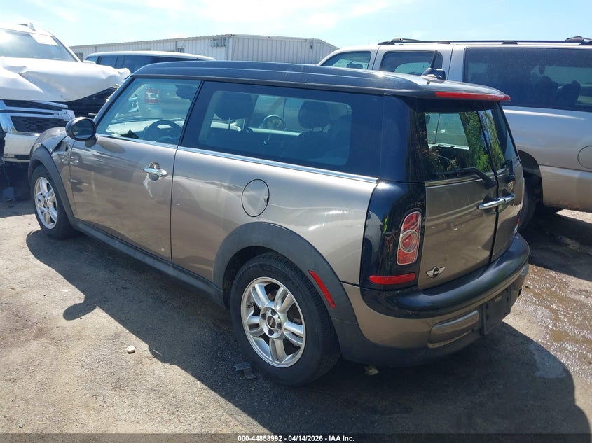 2013 Mini Clubman VIN WMWZF3C58DT571283 IAAI salvage auction — FRONT END, Wait Title, sold $375 on 2026-08-06 (photo 3)