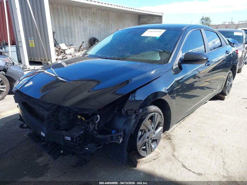 2023 Hyundai Elantra VIN KMHLM4AJ8PU086723 IAAI salvage auction — FRONT END, Wait Title, sold $3,050 on 2026-07-13 (photo 2)