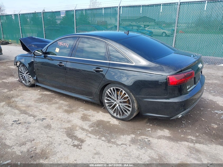 2016 Audi A6 VIN WAUGFAFC8GN012797 IAAI salvage auction — FRONT END, Wait Title, sold $475 on 2026-07-14 (photo 3)