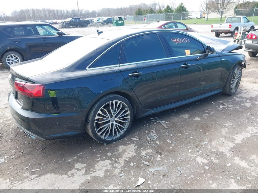 2016 Audi A6 VIN WAUGFAFC8GN012797 IAAI salvage auction — FRONT END, Wait Title, sold $475 on 2026-07-14 (photo 4)