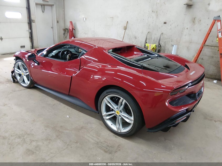 2025 Ferrari 296 gts VIN ZFF01SMA3S0324494 IAAI salvage auction — FRONT END, Salvage (Ohio), sold $138,000 on 2026-08-13 (photo 3)