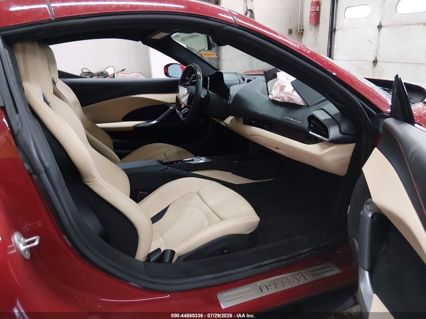 2025 Ferrari 296 gts VIN ZFF01SMA3S0324494 IAAI salvage auction — FRONT END, Salvage (Ohio), sold $138,000 on 2026-08-13 (photo 5)