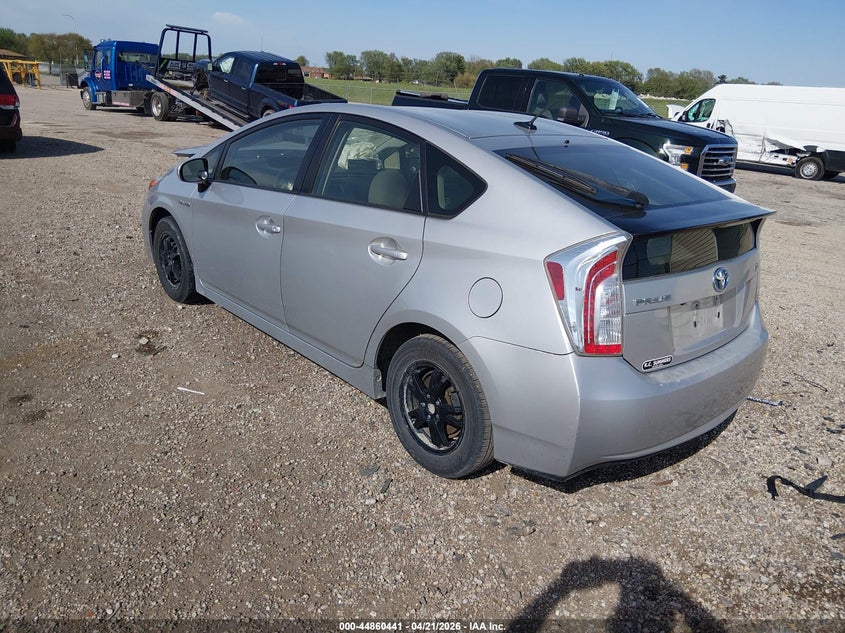 2013 Toyota Prius VIN JTDKN3DU2D0342080 IAAI salvage auction — FRONT END, Salvage Title, sold $1,150 on 2026-07-22 (photo 3)