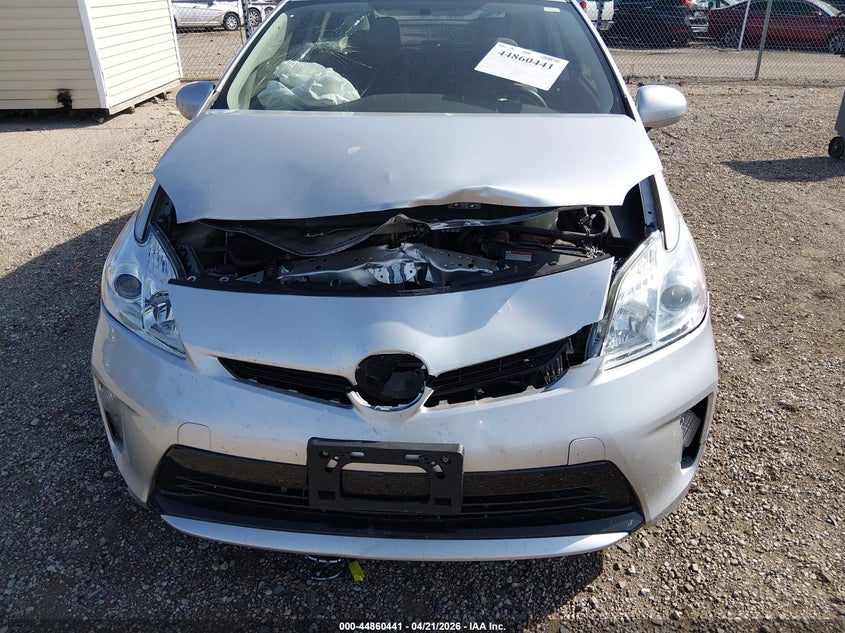 2013 Toyota Prius VIN JTDKN3DU2D0342080 IAAI salvage auction — FRONT END, Salvage Title, sold $1,150 on 2026-07-22 (photo 6)