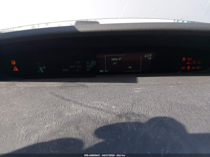 2013 Toyota Prius VIN JTDKN3DU2D0342080 IAAI salvage auction — FRONT END, Salvage Title, sold $1,150 on 2026-07-22 (photo 7)