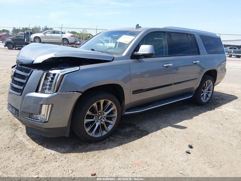 2020 Cadillac Escalade VIN 1GYS3HKJ1LR198635 IAAI salvage auction — RIGHT FRONT, Clear (South Carolina), sold $7,300 on 2026-07-29 (photo 2)