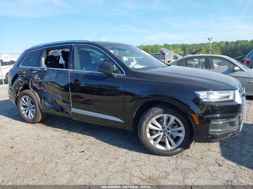 2017 Audi Q7 VIN WA1AHAF7XHD048062 IAAI salvage auction — LEFT & RIGHT, Wait Title, sold $1,950 on 2026-07-29 (photo 1)
