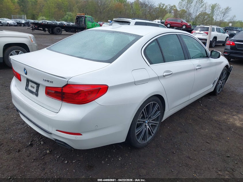 2017 BMW 5er VIN WBAJE5C38HG917034 IAAI salvage auction — FRONT END, Salvage Title, sold $9,700 on 2026-08-22 (photo 4)
