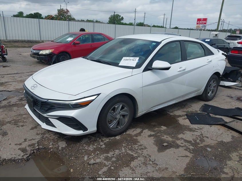 2025 Hyundai Elantra VIN KMHLL4DG3SU942442 IAAI salvage auction — REAR END, Original (Texas), sold $5,100 on 2026-07-16 (photo 2)