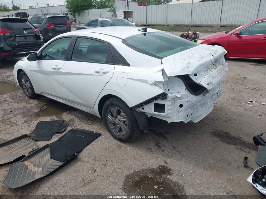 2025 Hyundai Elantra VIN KMHLL4DG3SU942442 IAAI salvage auction — REAR END, Original (Texas), sold $5,100 on 2026-07-16 (photo 3)