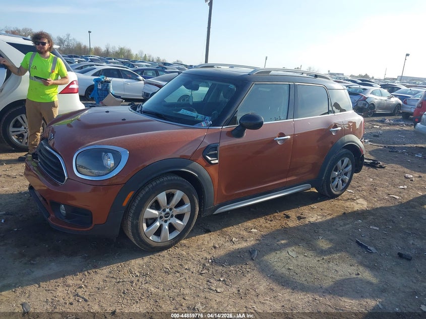 2018 Mini Countryman VIN WMZYS7C3XJ3E09279 IAAI salvage auction — FRONT END, Wait Title, sold $2,000 on 2026-07-08 (photo 2)