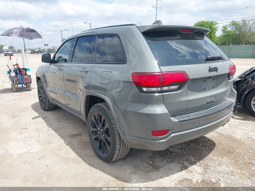 2020 Jeep Grand cherokee VIN 1C4RJEAG7LC202740 IAAI salvage auction — HAIL, Wait Title, sold $7,200 on 2026-07-29 (photo 3)