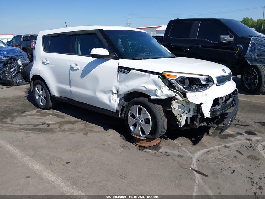 2016 Kia Soul VIN KNDJN2A24G7284123 IAAI salvage auction — FRONT END, Salvage (North Carolina), sold $900 on 2026-07-08 (photo 1)