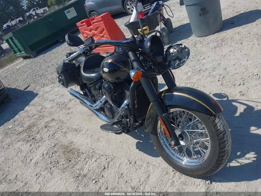 2023 Kawasaki Vn 900 VIN JKAVN2E17PA000628 IAAI salvage auction — FRONT END, Salvage (North Carolina), sold $1,300 on 2026-07-21 (photo 1)